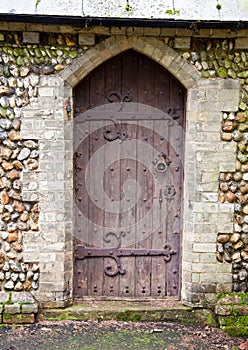 Church door