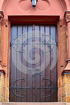 Church door