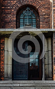 Church door