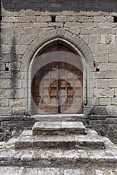 Church door St Michel L'Observatorie