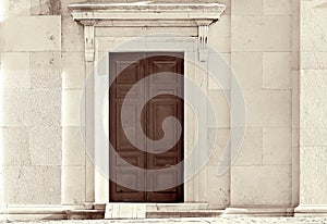 Church doors