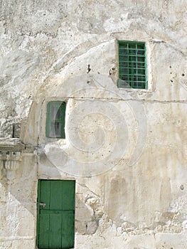 Church doors in Jerusalem photo