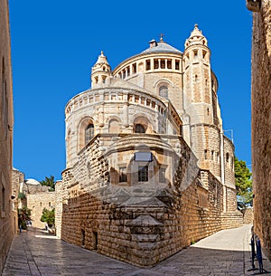 Church of Dormition in Jerusalem, Israel.