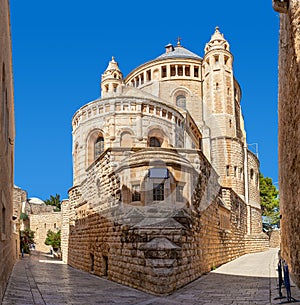 Church of Dormition in Jerusalem, Israel. photo