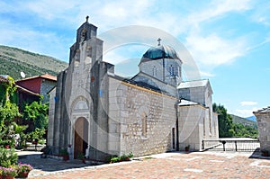 The Church of the Dormition of the Theotokos at the monastery Tvrdos. Bosnia and Herzegovina
