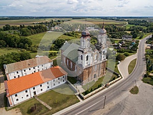 Church in Dotnuva, Lithuania.