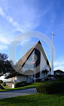 Church in Downtown Cocoa Beach, Florida