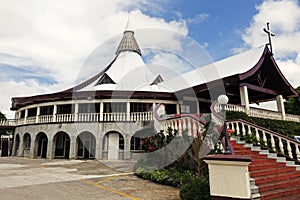 Church in downtown of Nuku'Alofa