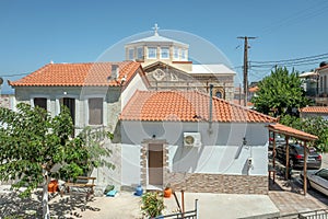 Church in Drakei on the island Samos, Greece.
