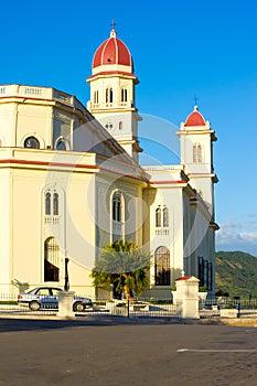 The church of El Cobre in Santiago de Cuba