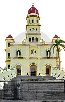 The church of El Cobre in Santiago de Cuba