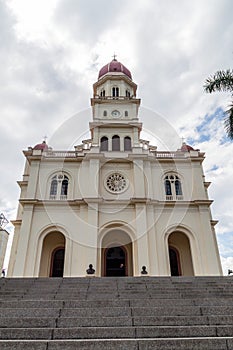 Church in El Cobre village, Cu