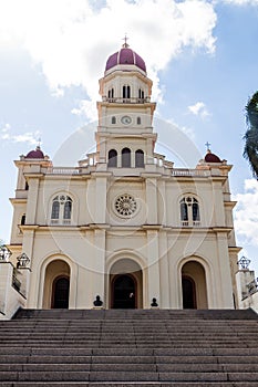 Church in El Cobre village, Cu