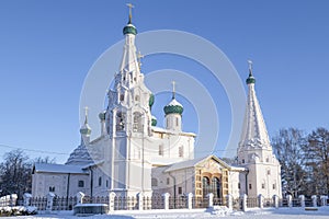 Church of Elijah the Prophet (1647-1650). Yaroslavl, Golden Ring of Russia