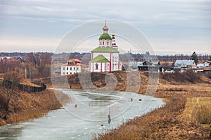 Church of elijah the prophet in Suzdal