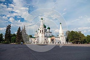 Church of Elijah the Prophet in Yaroslavl, Golden Ring of Russia.