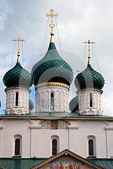 Church of Elijah the Prophet in Yaroslavl (Russia).