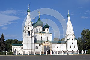 Church of Elijah the Prophet in Yaroslavl (Russia).