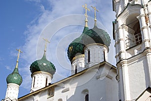 Church of Elijah the Prophet in Yaroslavl (Russia).