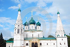 Church of Elijah the Prophet in Yaroslavl (Russia).