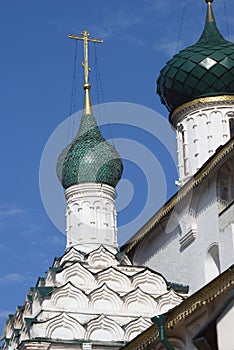 Church of Elijah the Prophet in Yaroslavl (Russia).