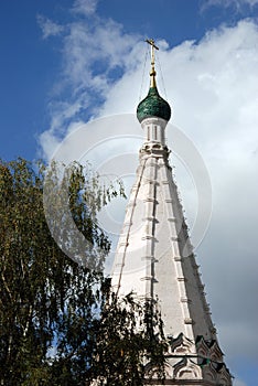 Church of Elijah the Prophet in Yaroslavl (Russia).