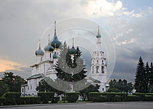 Church of Elijah Prophet in Yaroslavl. Russia