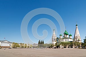 The church of Elijah the Prophet in Yaroslavl Russia