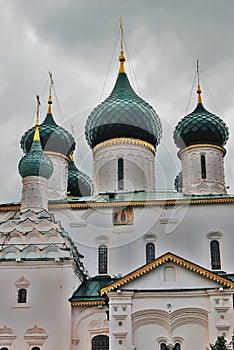 Church of Elijah the Prophet in Yaroslavl Russia.