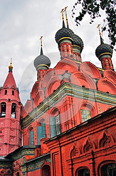 Church of Elijah the Prophet in Yaroslavl Russia.