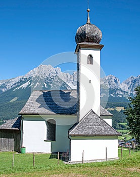 Church in Ellmau,Tirol,Austria photo