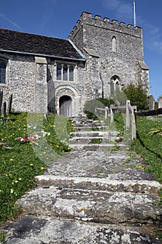 Church England medieval parish bramber