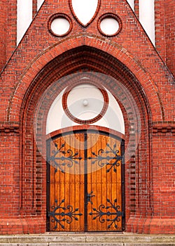 Church entrance photo