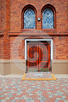 Church Entrance Door