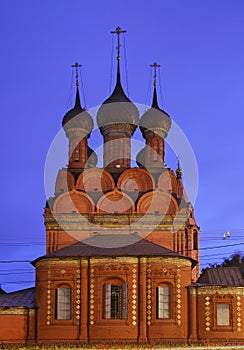 Church of Epiphany in Yaroslavl. Russia