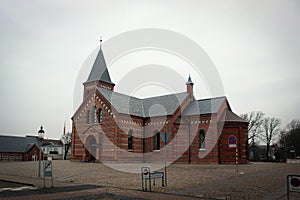 Church of Esbjerg view, Denmark