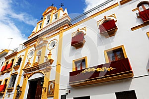 Church of Esperanza of Triana, Seville, Spain photo