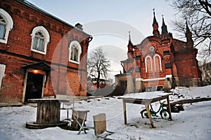 Church of the Evangelical Christian Baptists in Vladimir city, Russia photo