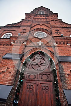 Church of the Evangelical Christian Baptists in Vladimir city, Russia photo