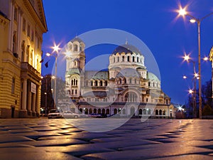 Church in the evening