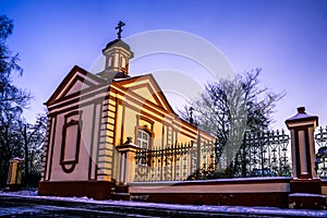 The Church of the exaltation of the Holy Cross in Altufevo.