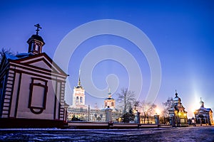 The Church of the exaltation of the Holy Cross in Altufevo.