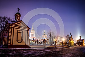 The Church of the exaltation of the Holy Cross in Altufevo.