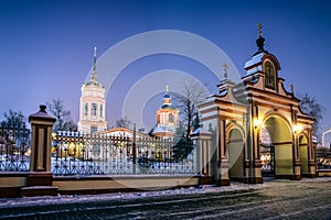 The Church of the exaltation of the Holy Cross in Altufevo.