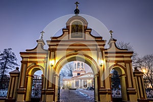 The Church of the exaltation of the Holy Cross in Altufevo.