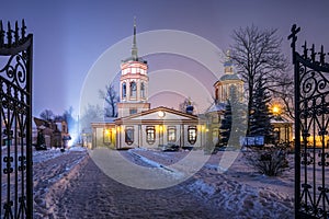 The Church of the exaltation of the Holy Cross in Altufevo.