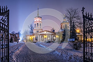 The Church of the exaltation of the Holy Cross in Altufevo.