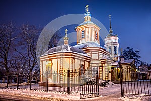 The Church of the exaltation of the Holy Cross in Altufevo.