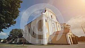 Church of the exaltation of the Holy cross, a Catholic Church in Lida, a monument of architecture in the style of Vilna