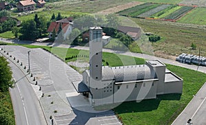 Church of the Exaltation of the Holy Cross in Kerestinec, Croatia